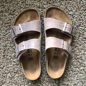Arizona Birkenstock 38 Tabacco Brown